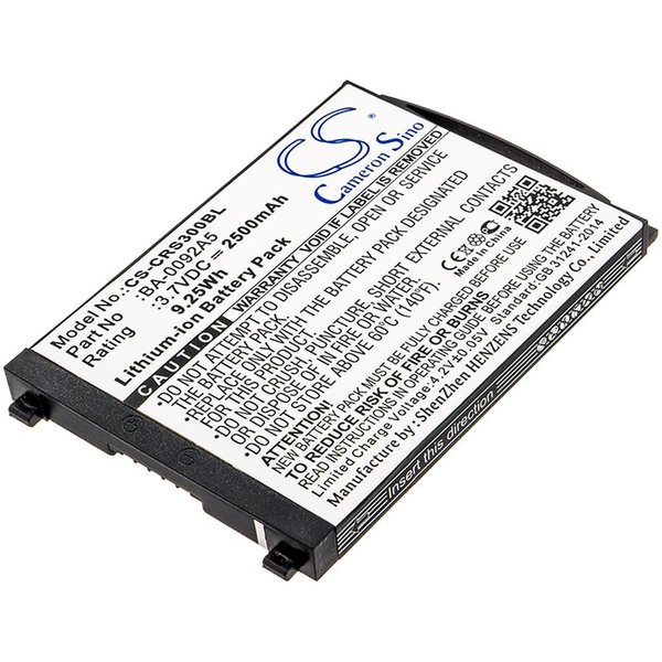 Ilc Replacement For Cameron Sino Cs-Crs300Bl Battery CS-CRS300BL